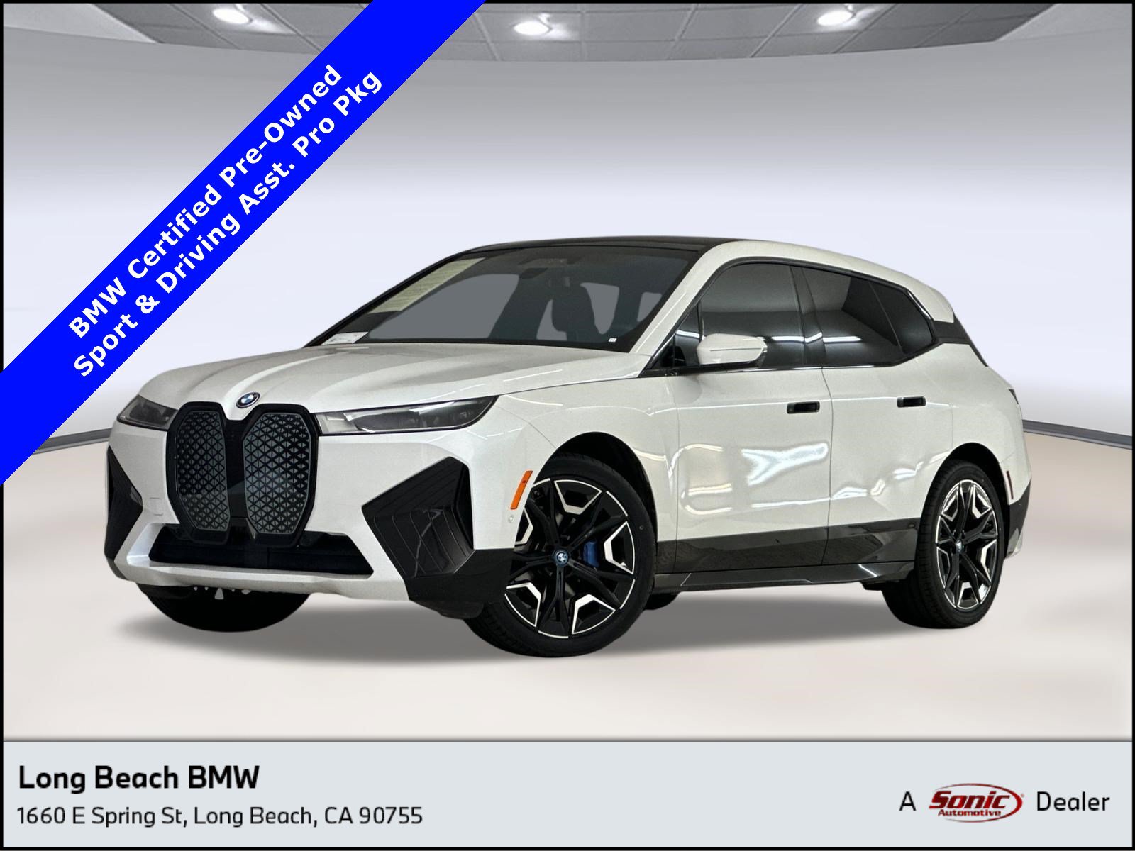 Certified 2024 BMW iX xDrive50 w/ Sport Package AWD/4WD image 1
