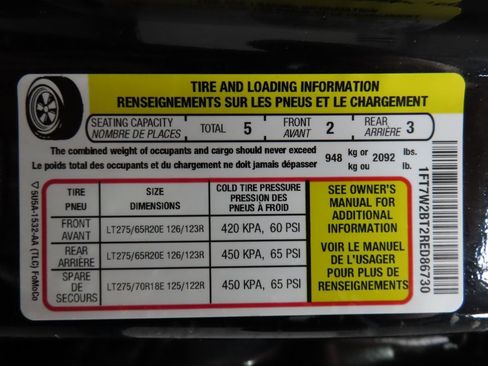 Used 2024 Ford F250 Platinum w/ Snow Plow Prep Package image 84