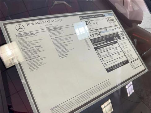 New 2026 Mercedes-Benz CLE 53 AMG 4MATIC Coupe image 17