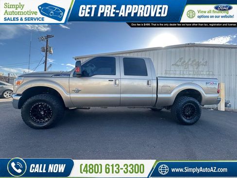 Used 2011 Ford F350 Lariat w/ Lariat Ultimate Pkg AWD/4WD image 6