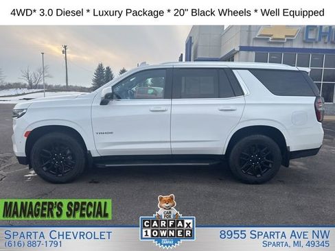 Used 2023 Chevrolet Tahoe LT w/ Luxury Package AWD/4WD image 6