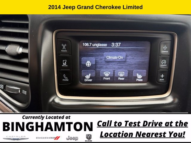 Used 2014 Jeep Grand Cherokee Limited AWD/4WD image 16
