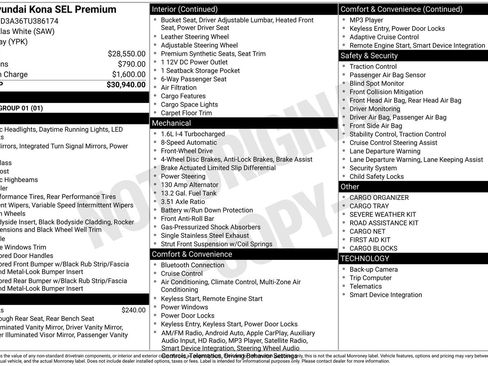Used 2026 Hyundai Kona SEL Premium image 28