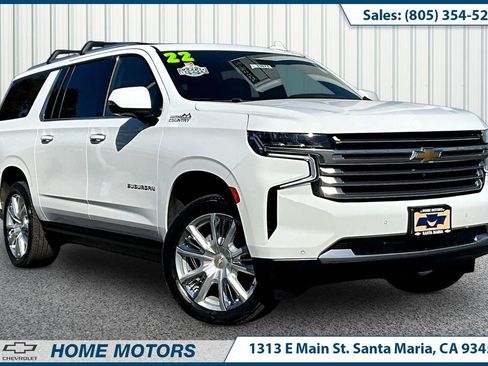Used 2022 Chevrolet Suburban High Country image 1