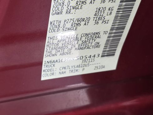 Used 2019 Nissan Titan Platinum Reserve image 46