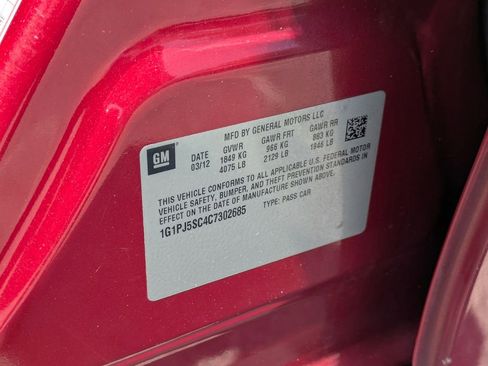 Used 2012 Chevrolet Cruze Eco FWD image 24