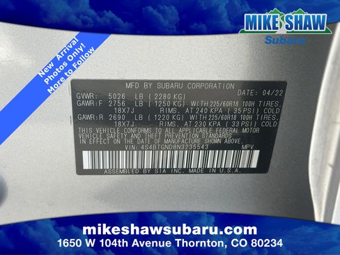 Certified 2022 Subaru Outback Limited XT image 32