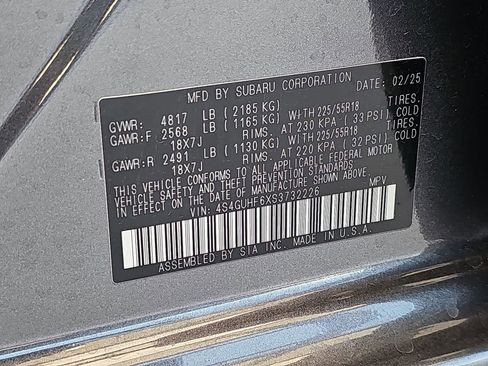 Certified 2025 Subaru Crosstrek 2.5i Sport AWD/4WD image 41