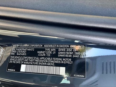 New 2026 Volvo XC90 B6 Ultra w/ Protection Package Premier image 36