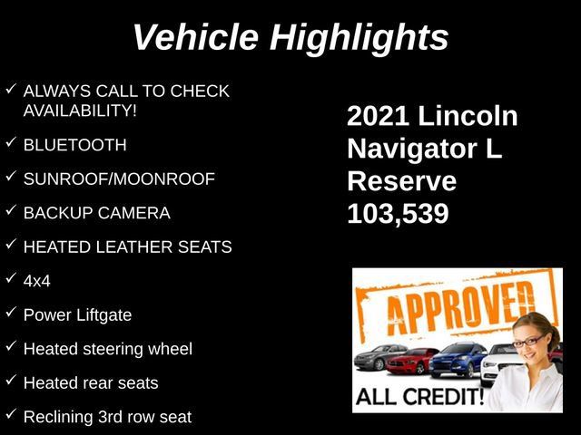 Used 2021 Lincoln Navigator L Reserve AWD/4WD image 9