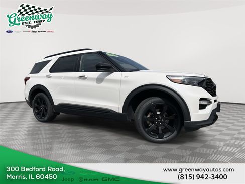 Used 2022 Ford Explorer ST-Line w/ Class IV Trailer Tow Package AWD/4WD image 1