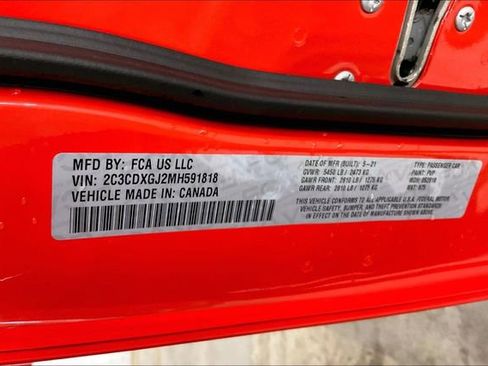 Used 2021 Dodge Charger Scat Pack w/ Daytona Edition Group RWD image 36