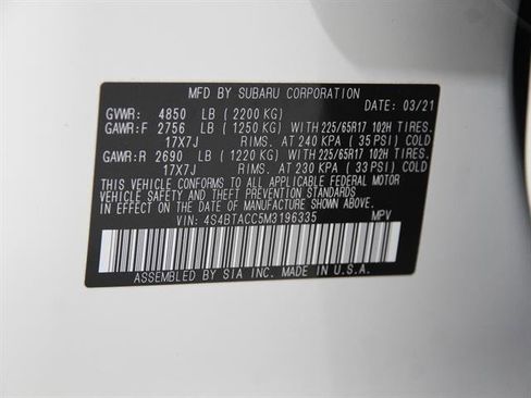 Used 2021 Subaru Outback Premium image 22