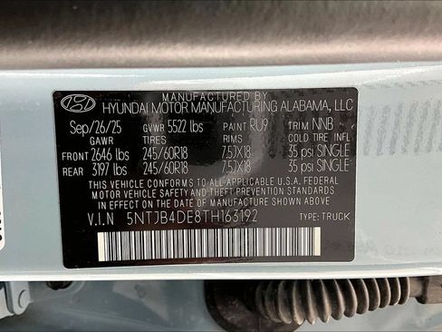 Used 2026 Hyundai Santa Cruz SEL FWD image 35