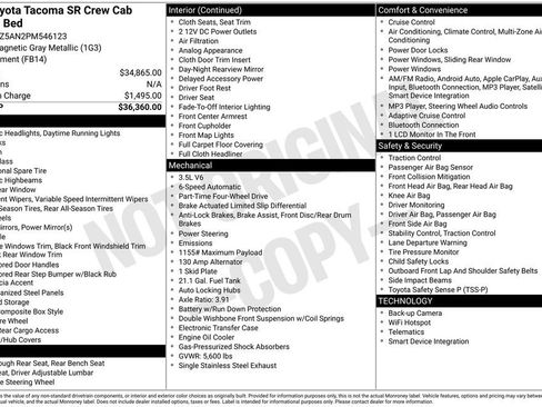 Used 2023 Toyota Tacoma SR image 31