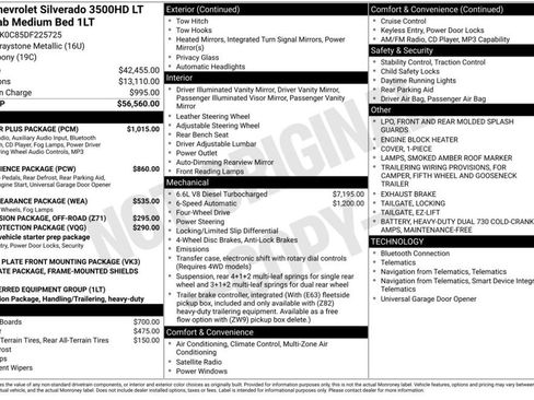 Used 2013 Chevrolet Silverado 3500 LT w/ Interior Plus Package AWD/4WD image 3