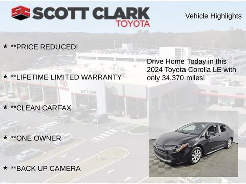 Used 2024 Toyota Corolla LE image 12