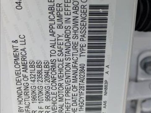 New 2026 Honda Accord LX image 17