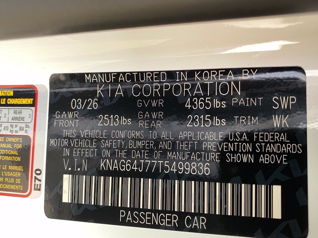 New 2026 Kia K5 GT-Line w/ GT-Line Red Interior Package FWD image 34