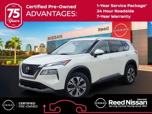 Certified 2021 Nissan Rogue SV FWD image 1