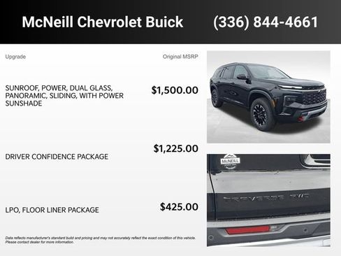 New 2026 Chevrolet Traverse Z71 w/ Driver Confidence Package image 5