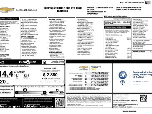 Used 2022 Chevrolet Silverado 1500 High Country w/ Z71 Off-Road Package image 4