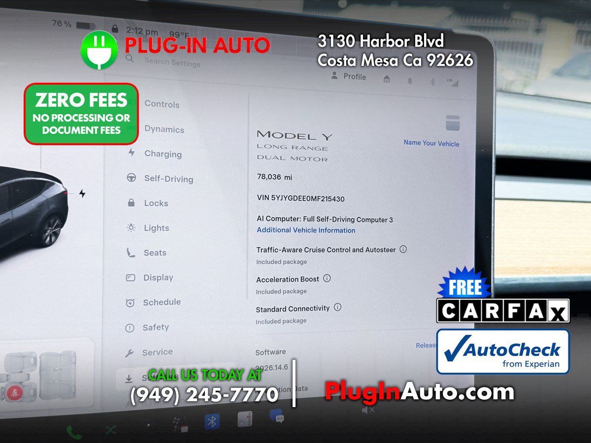Used 2021 Tesla Model Y Long Range AWD/4WD image 30