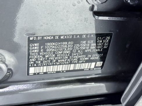 Used 2026 Honda HR-V EX-L image 28