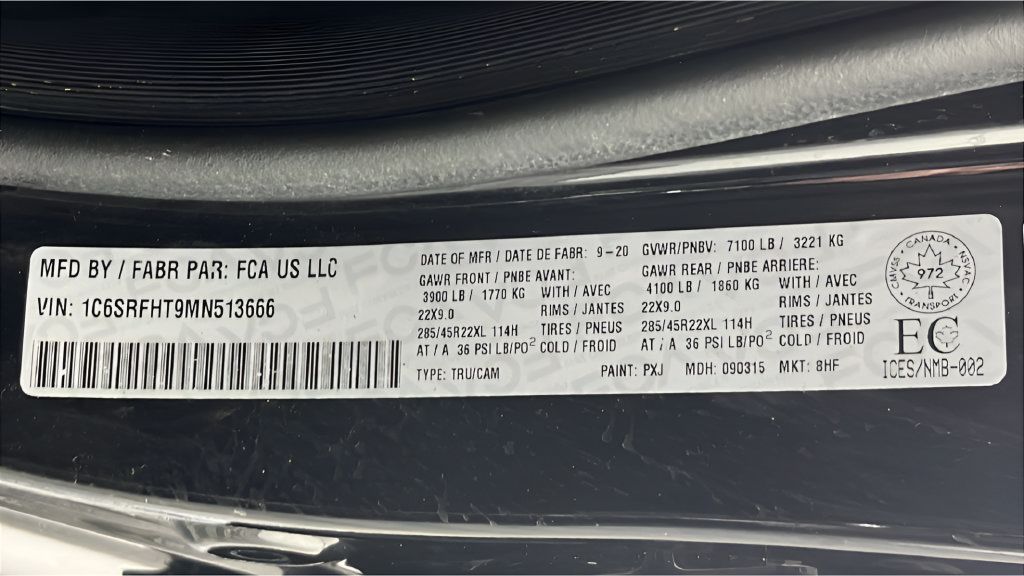 Used 2021 RAM 1500 Limited AWD/4WD image 44