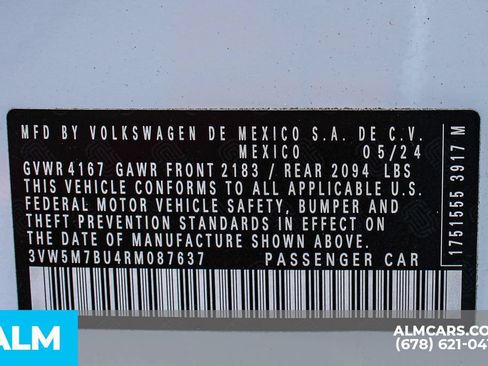 Used 2024 Volkswagen Jetta S FWD image 38