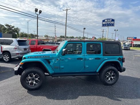 Used 2020 Jeep Wrangler Unlimited Rubicon w/ Steel Bumper Group AWD/4WD image 2