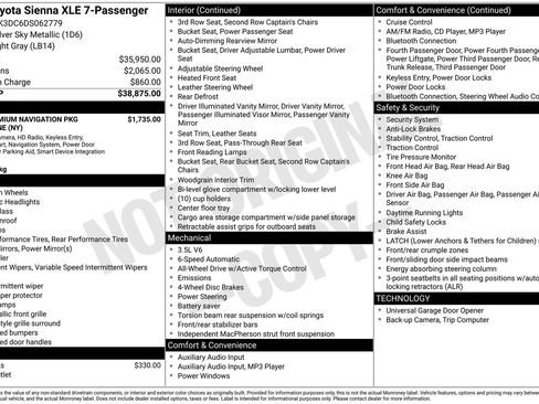 Used 2013 Toyota Sienna XLE image 7