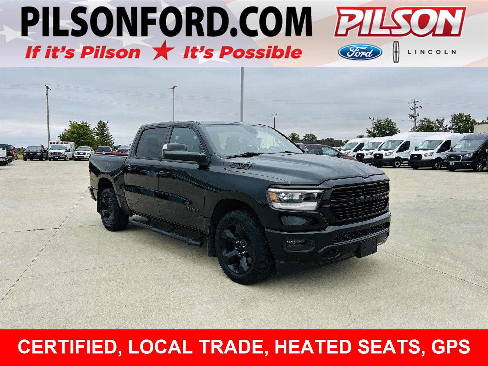 Used 2019 RAM 1500 Big Horn AWD/4WD image 1