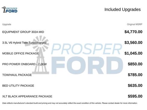 Used 2024 Ford F150 XLT w/ Equipment Group 302A MID AWD/4WD image 3