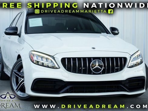 Used 2021 Mercedes-Benz C 63 AMG Sedan w/ Driver Assistance Package image 2