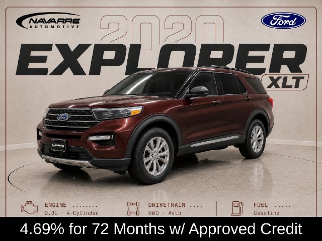 Used 2020 Ford Explorer XLT w/ Equipment Group 202A RWD image 1