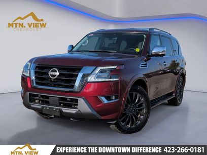 Used 2023 Nissan Armada Platinum w/ Captain's Chairs Package