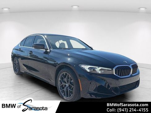 New 2025 BMW 330i Sedan w/ Premium Package RWD image 1