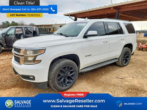 Used 2015 Chevrolet Tahoe LT w/ Luxury Package RWD image 1