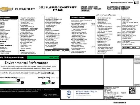 Used 2022 Chevrolet Silverado 3500 LTZ w/ LTZ Convenience Package image 59