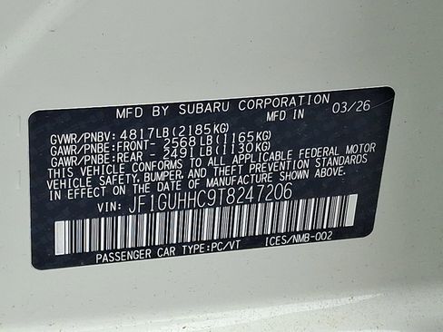 New 2026 Subaru Impreza RS AWD/4WD image 19