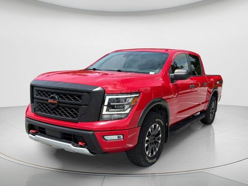 Used 2021 Nissan Titan PRO-4X w/ Off Road Protection Package AWD/4WD image 1
