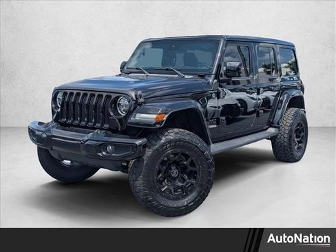 Used 2020 Jeep Wrangler Unlimited Sahara AWD/4WD image 1