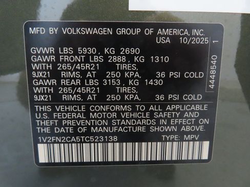 New 2026 Volkswagen Atlas SEL Premium R-Line image 31