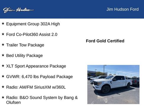 Certified 2023 Ford F150 XLT w/ Equipment Group 302A High AWD/4WD image 7