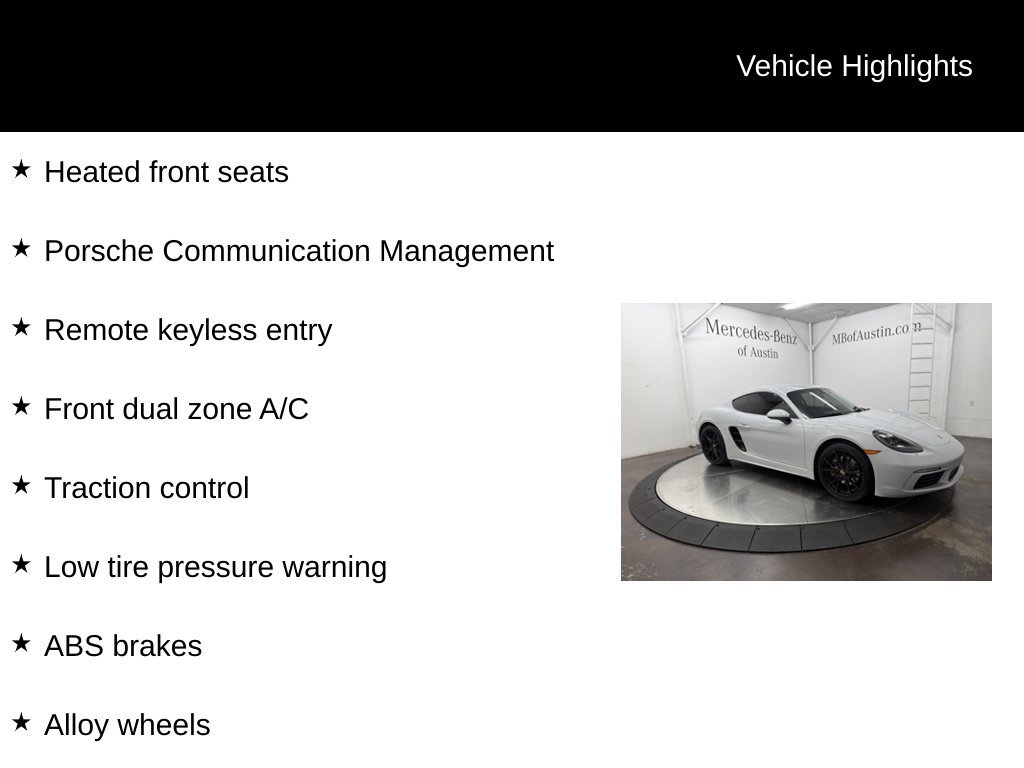 Used 2025 Porsche 718 Cayman RWD image 6