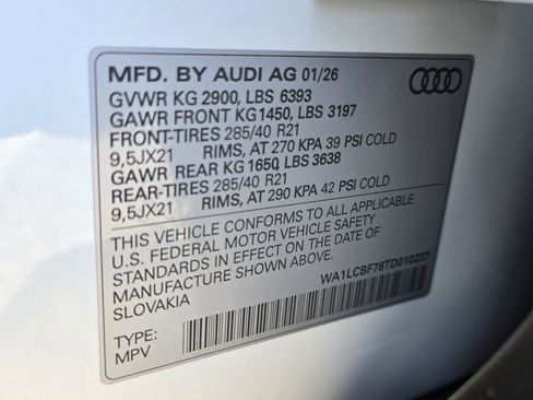 New 2026 Audi Q7 2.0T Premium Plus AWD/4WD image 10
