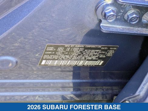 Certified 2026 Subaru Forester AWD/4WD image 37