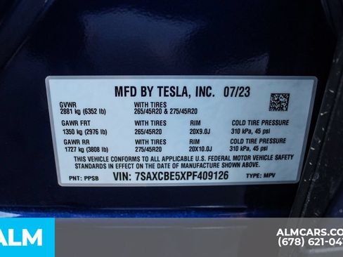Used 2023 Tesla Model X AWD/4WD image 36