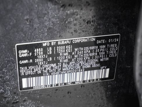 Used 2024 Subaru Outback Limited image 24